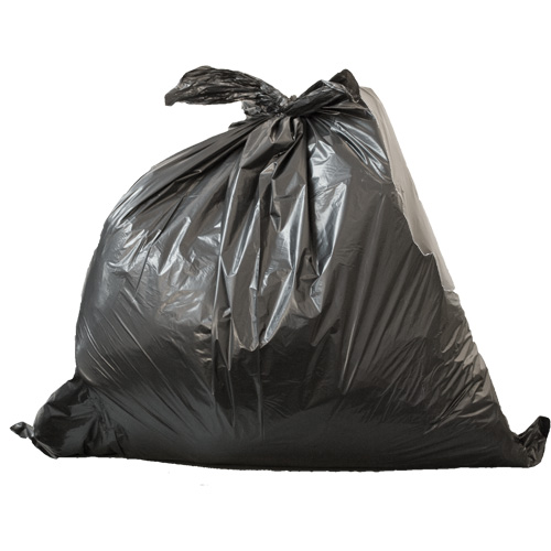 Garbage Bags, Oxo-Degradable, 22" L x 22" W, 0.6 mil Thick Moffatt Supply & Specialties