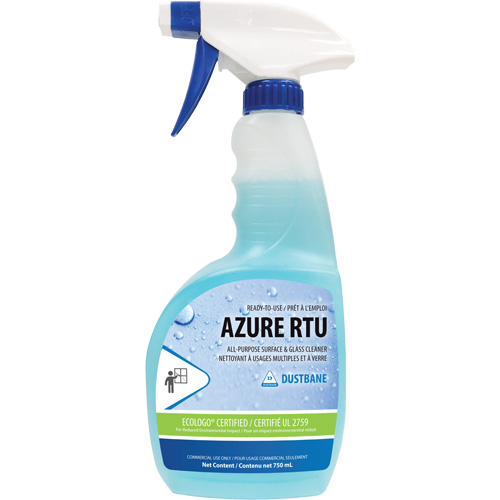 Nettoyant pour verre et fen&ecirc;tres Azure, 750 ml, Bouteille &agrave; g&acirc;chette Moffatt Supply & Specialties