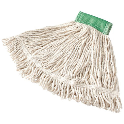 Super Stitch Wet Mop, Floor Finishing, Cotton/Yarn, 15.7 oz., Loop Style Moffatt Supply & Specialties