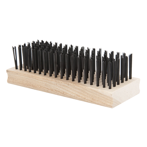 Brosse, Acier, 18 x 6 rangs de fils, Longueur 6" Moffatt Supply & Specialties