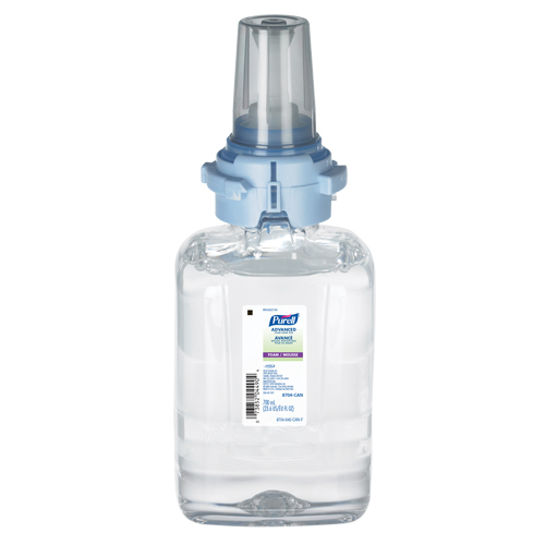 ADX-7 Advanced Foam Hand Sanitizer, 700 ml, Cartridge Refill, 70% Alcohol Moffatt Supply & Specialties
