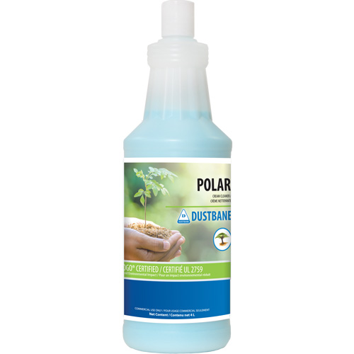 Nettoyant en cr&egrave;me pour salle de bain Polar, 1 L/1,0 L, Bouteille Moffatt Supply & Specialties
