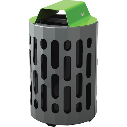 R&eacute;cipients &agrave; d&eacute;chets 2020 Stingray, M&eacute;tal, 42 gal. US Moffatt Supply & Specialties