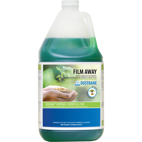 D&eacute;tergent neutre et produit fondant pour la glace Film Away, Cruche, 4 L Moffatt Supply & Specialties