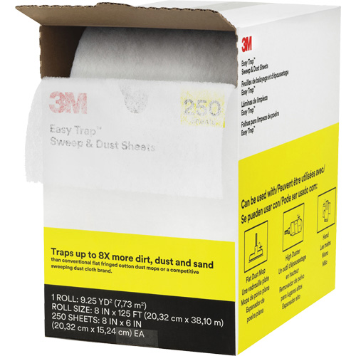 Easy Trap Dusters, Microfibre, White Moffatt Supply & Specialties