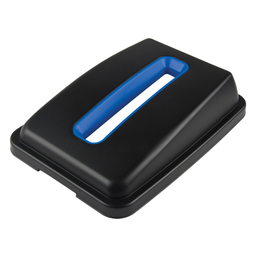 Classification des d&eacute;chets - couvercle, Couvercle ouvert, Plastique, Convient aux contenants  Moffatt Supply & Specialties