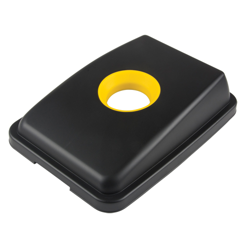Waste Classification - Lid, Open Lid, Plastic, Fits Container Size: 17-1/4" x 12-1/2" Moffatt Supply & Specialties