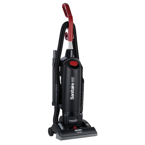 QuietClean Commercial Upright Vacuum , 135 CFM, 4.5 Quarts Moffatt Supply & Specialties