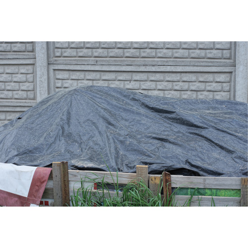 Tarp, Light Industrial Duty, Black, 6' x 8' x 8 mils Moffatt Supply & Specialties