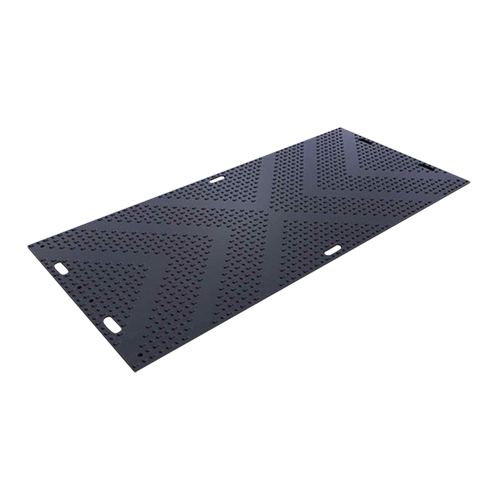 Protecteur de sol LibertyMat d'usage moyen, 4' x 8', Poly&eacute;thyl&egrave;ne haute densit&eacute;, Textur&eacute;, Noir Moffatt Supply & Specialties