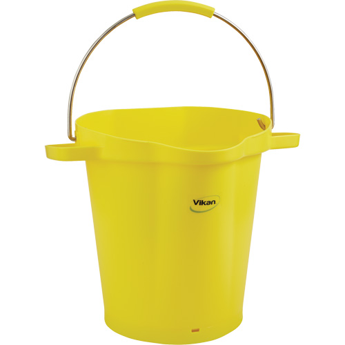 5692 Series Bucket, Yellow, 5 US gal. Moffatt Supply & Specialties