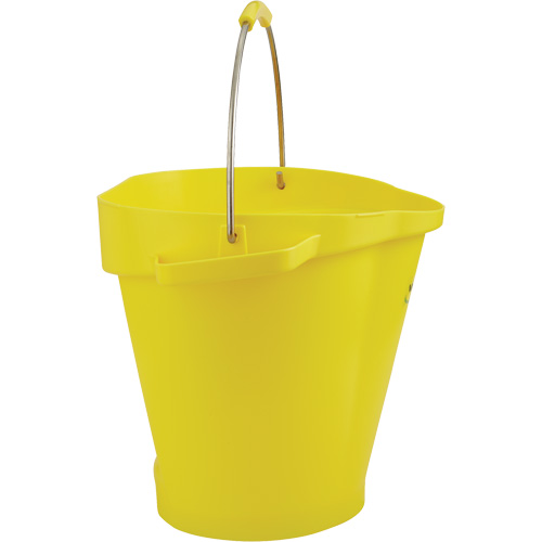 5692 Series Bucket, Yellow, 5 US gal. Moffatt Supply & Specialties