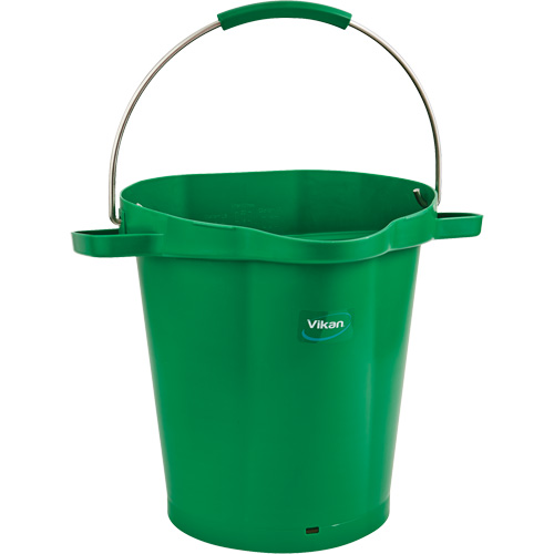5692 Series Bucket, Green, 3 US gal. Moffatt Supply & Specialties