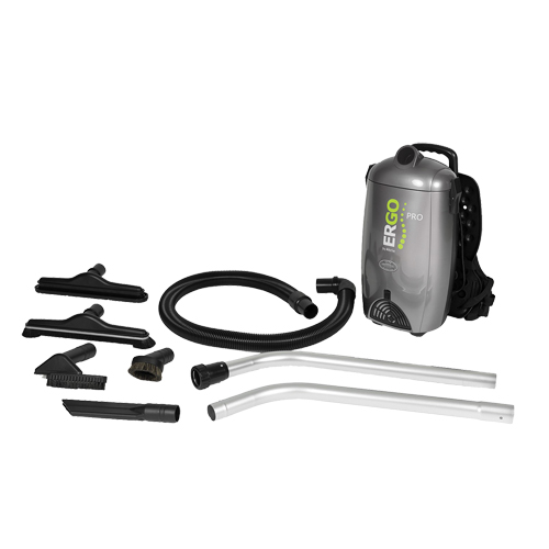 Ergo Pro Backpack Vacuum, 2 US Gal. (7.6 Litres) Moffatt Supply & Specialties