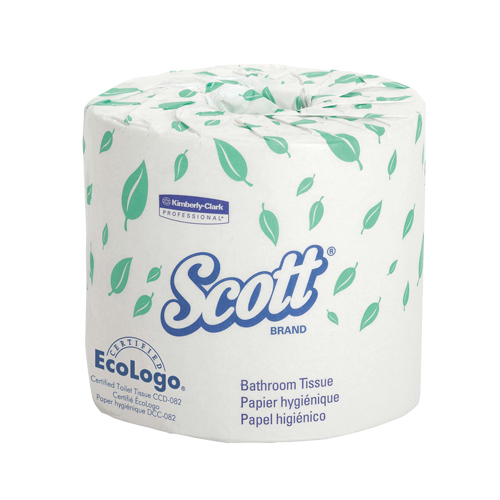 Papier hygi&eacute;nique Scott, 1 Pli, 550 Feuilles/Rouleu, Longueur 403', Blanc Moffatt Supply & Specialties
