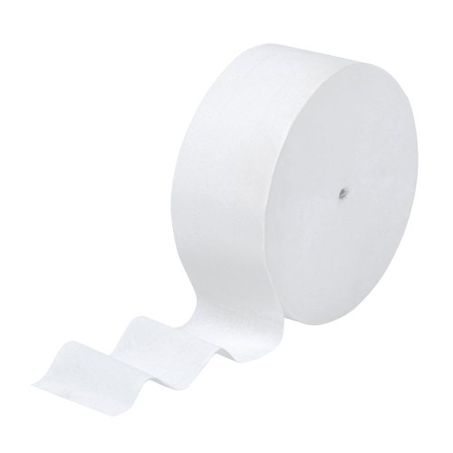 Scott&reg; JRT Jr. Toilet Paper, Coreless Roll, 1 Ply, 2300' Length, White Moffatt Supply & Specialties