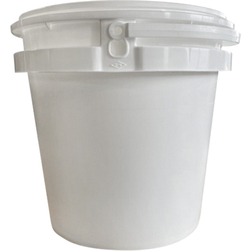 Pail with Lid, Plastic, 2.3 gal. Moffatt Supply & Specialties