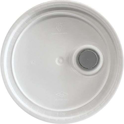 Pail with Lid, Plastic, 5.25 gal. Moffatt Supply & Specialties