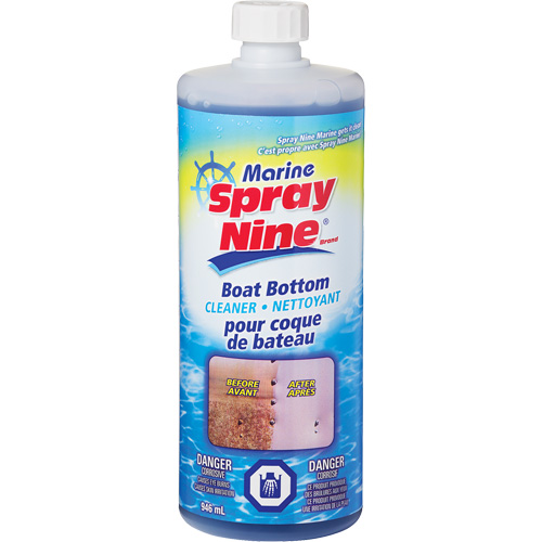 Spray Nine&reg; Boat Bottom Cleaner, 946 ml, Bottle Moffatt Supply & Specialties