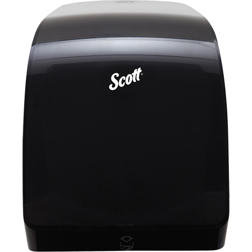 Distributeur d'essuie-mains &agrave; enroulement serr&eacute; &agrave; code bleu Scott Pro, Manuel, 12,66" la x 9,18" p x 16,44" h Moffatt Supply & Specialties