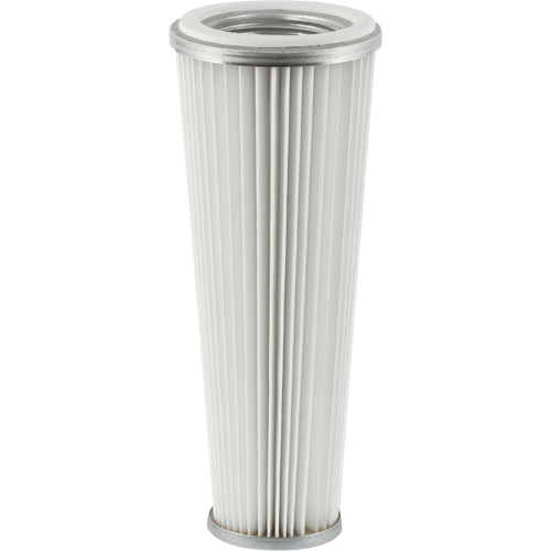 Wet-Dry Vacuum Conic PTFE Filter, Cartridge, Fits 13 - 26 US gal. Moffatt Supply & Specialties