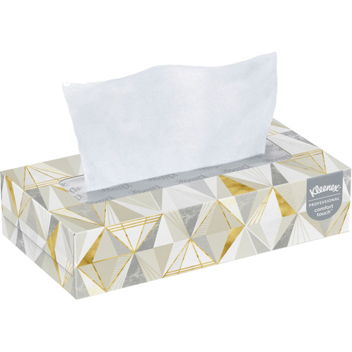 Papier-mouchoir Kleenex - &eacute;tui pratique, 2 pli, 7,8" lo x 8,3" la, 125 feuilles/boîte Moffatt Supply & Specialties