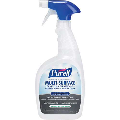 Produit d&eacute;sinfectant professionnel pour toutes surfaces, 946 ml, Bouteille &agrave; g&acirc;chette Moffatt Supply & Specialties