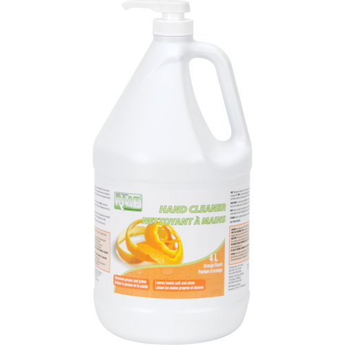 Orange Hand Cleaner, Cream, 4 L, Jug, Orange Moffatt Supply & Specialties