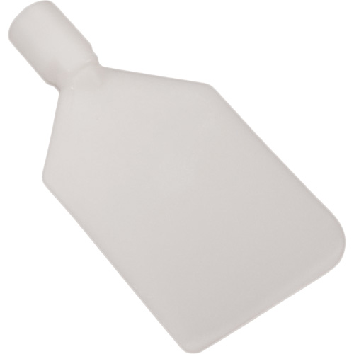 Stiff Paddle Scraper, White, 4-1/2" W x 8-3/4" L Moffatt Supply & Specialties