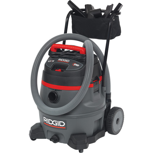 Aspirateur industriel avec chariot NXT, Secs-humides, 6 CV, 14 gal. US (53 litres) Moffatt Supply & Specialties