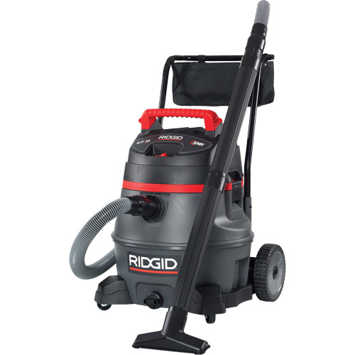 Aspirateur industriel avec chariot NXT, Secs-humides, 6 CV, 14 gal. US (53 litres) Moffatt Supply & Specialties