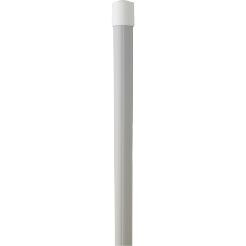 Handle, Broom/Scraper/Squeegee, White, Telescopic, 62" - 113" L Moffatt Supply & Specialties