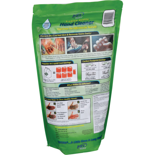 Nettoyant pour les mains biod&eacute;gradable, Poudre, 4,5 lb, Pochette, Sans parfum Moffatt Supply & Specialties