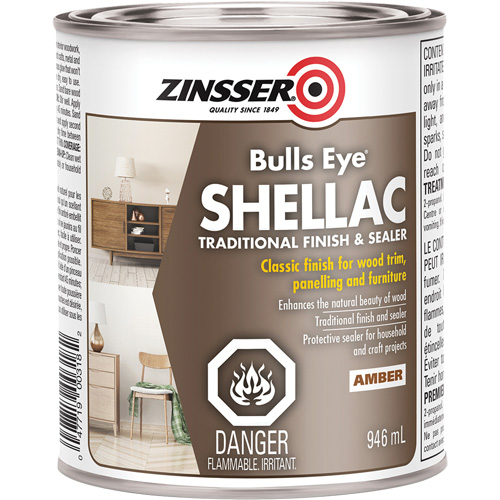 Scellant &agrave; la gomme-laque Zinsser Bulls Eye Moffatt Supply & Specialties