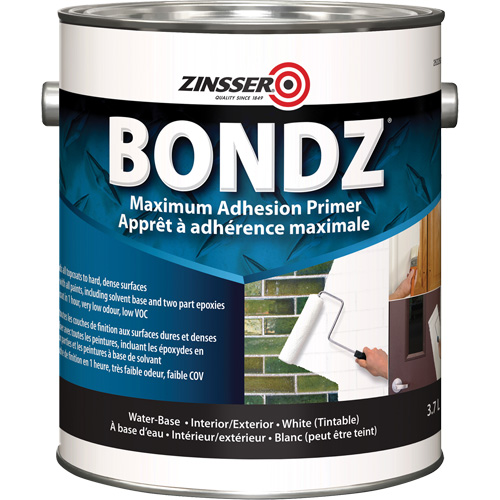 Appr&ecirc;t &agrave; adh&eacute;rence maximale Bondz, 3,78 L, Gallon, Blanc Moffatt Supply & Specialties