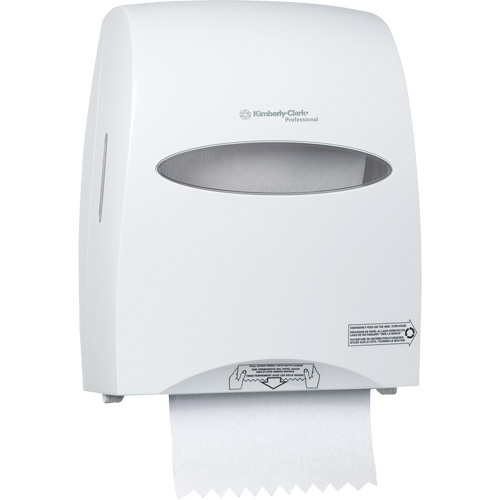 Sanitouch Hard Roll Towel Dispenser, Manual/No-Touch, 12.63" W x 10.2" D x 16.13" H Moffatt Supply & Specialties
