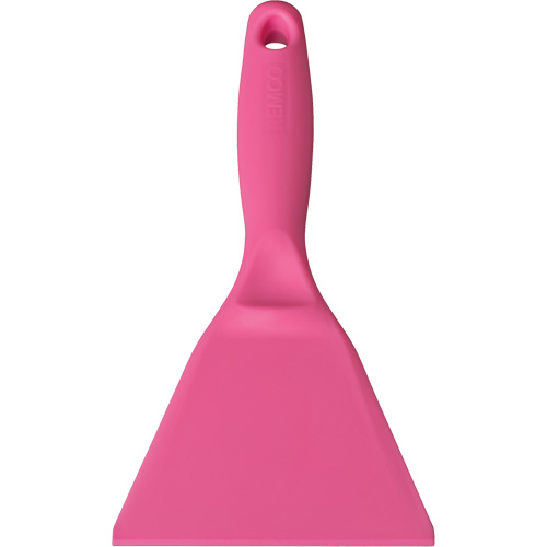 Large Hand Scraper, Pink, 4" W x 10" L Moffatt Supply & Specialties