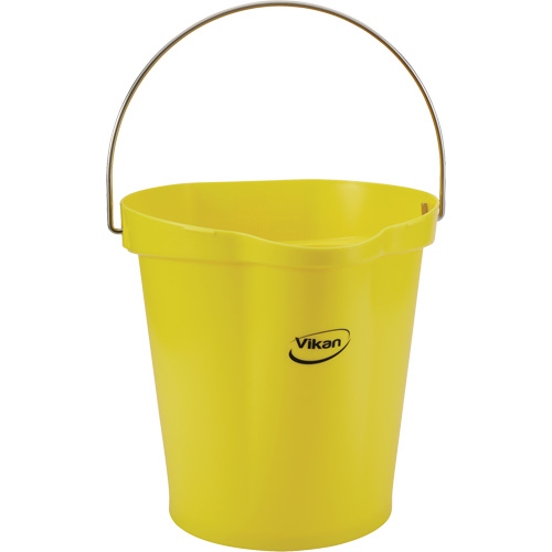 Seau pour l'hygi&egrave;ne des aliments, Jaune, 3 gal. US Moffatt Supply & Specialties