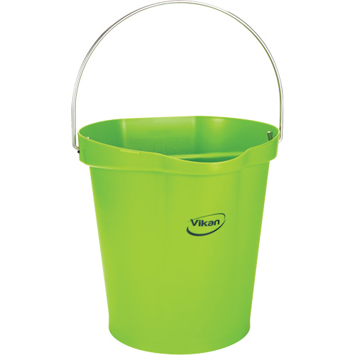 Seau pour l'hygi&egrave;ne des aliments, Lime, 3 gal. US Moffatt Supply & Specialties