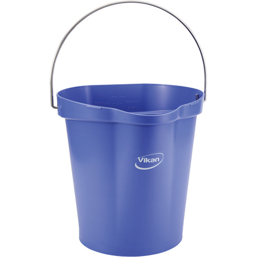 Seau pour l'hygi&egrave;ne des aliments, Mauve, 3 gal. US Moffatt Supply & Specialties