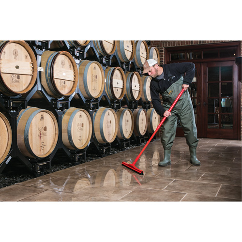 Raclette &agrave; t&ecirc;te fixe pour l'hygi&egrave;ne alimentaire, 20", Vert Moffatt Supply & Specialties