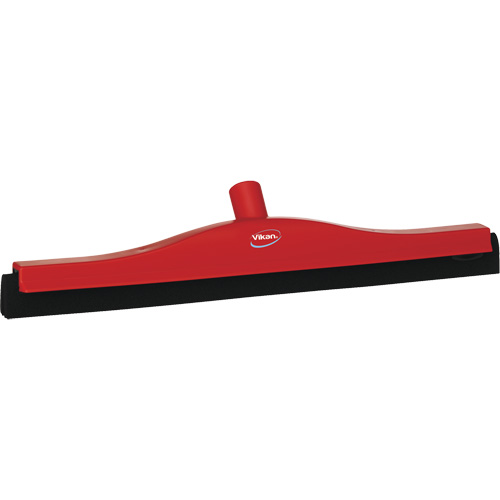 Raclette &agrave; t&ecirc;te fixe pour l'hygi&egrave;ne alimentaire, 20", Rouge Moffatt Supply & Specialties