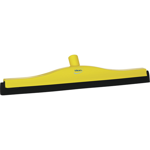 Raclette &agrave; t&ecirc;te fixe pour l'hygi&egrave;ne alimentaire, 20", Jaune Moffatt Supply & Specialties