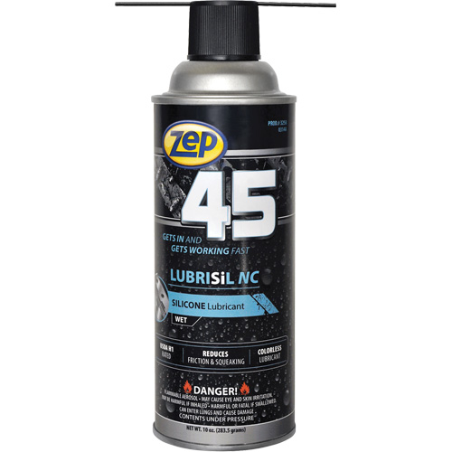 45 Lubrisil NC Wet Silicone Lubricant, Aerosol Can Moffatt Supply & Specialties