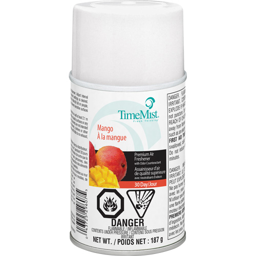 Purificateur dair industriel TimeMist, Mangue, Canette a&eacute;rosol/Cartouche Moffatt Supply & Specialties