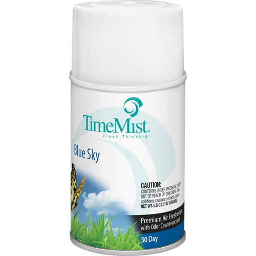 TimeMist&reg; Industrial Strength Air Freshener, Blue Sky, Aerosol Can/Cartridge Moffatt Supply & Specialties