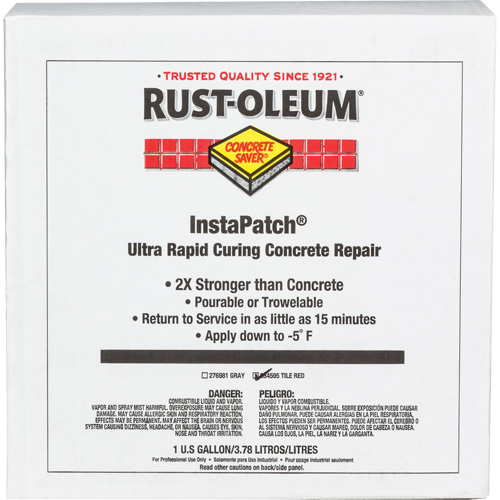 Concrete Saver&reg; InstaPatch&reg; Concrete Repair, Kit, Red Moffatt Supply & Specialties