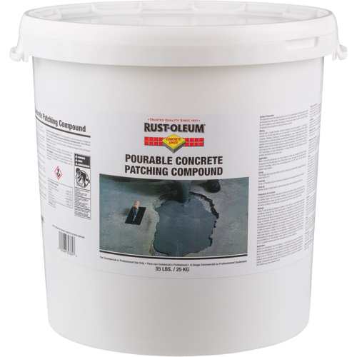 Concrete Saver&reg; Pourable Concrete Patching Compound, Kit, Grey Moffatt Supply & Specialties