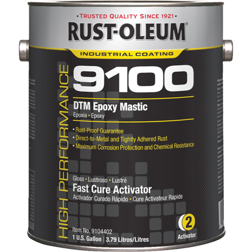 9100 System DTM Epoxy Mastic Fast Cure Activator, Gallon Moffatt Supply & Specialties