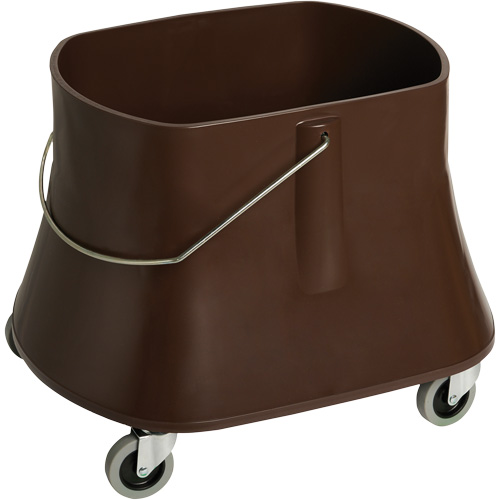 Champ Mop Bucket, 10 US Gal. (40 qt.) Capacity, Brown Moffatt Supply & Specialties